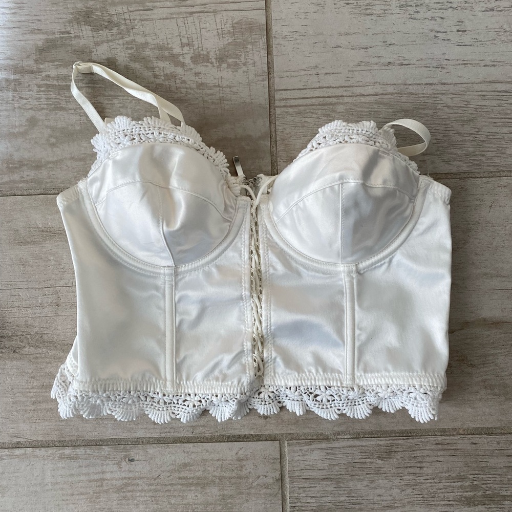 White Corset Top